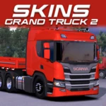 skins grand truck simulator 2 - gts 2 android application logo